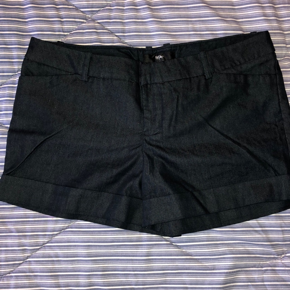 Mossimo Stretch Faux Denim Shorts